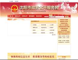 沈阳市政务公开服务网